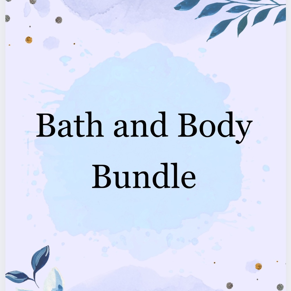 Bath and Body Bundle - Read Description
